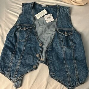 Brand new with tags - XL American eagle denim western vest